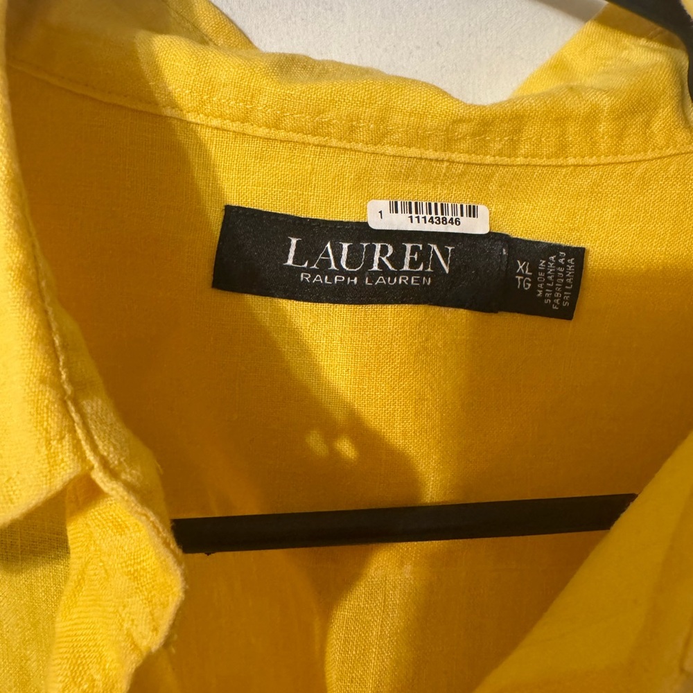Yellow Ralph Lauren Top - Picture 2 of 3